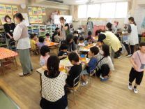 写真:4歳児保育参観2