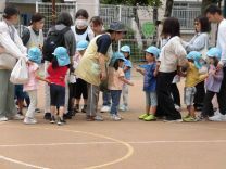 写真:4歳児保育参観5