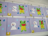 1歳児の作品の写真