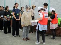 引き取り・引き渡し訓練の写真