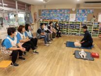 写真:救命訓練1