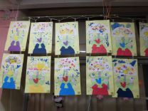 写真:2歳児梅雨の製作