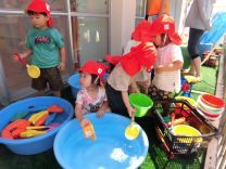 写真:水あそび4