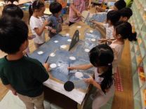 写真:夏まつりの準備10