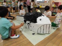 写真:夏まつりの準備8