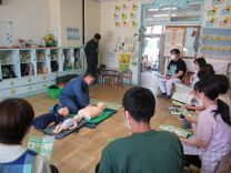 写真：応急救護訓練1