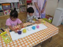 写真：夏祭り準備5