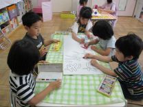 写真：夏祭り準備6