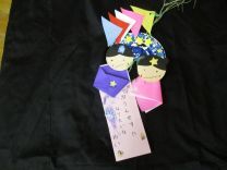 こあら組の七夕飾りの写真