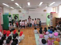 誕生会の写真です。