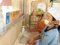 写真:カレー作り1