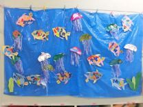 写真:2歳児の製作2