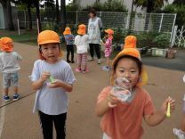 写真:シャボン玉あそび3