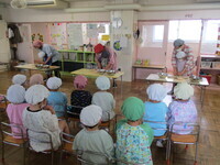 4歳の調理保育の様子1