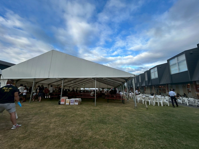 オガール祭り会場