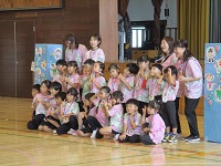 5歳児集合している様子の写真