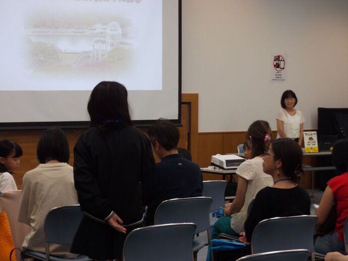 平和講話会の様子