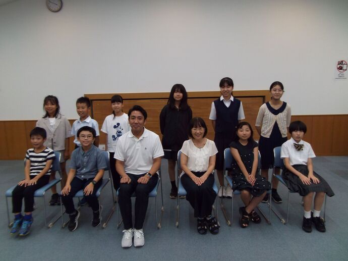 伝承者、令和7年度平和派遣生、日野市長