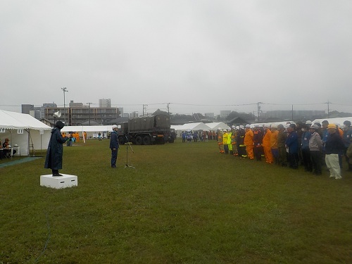 写真:閉会式の様子