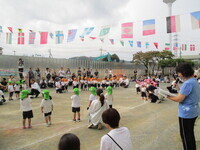 こどもの写真、開会式