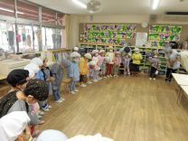 写真：芋汁作り