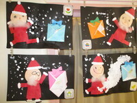 3歳児の作品の写真