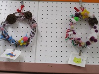 5歳児芋ずるリースの写真