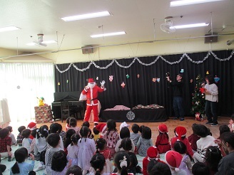 クリスマス会の様子