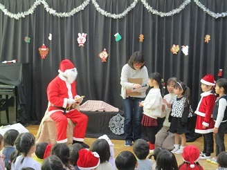クリスマス会の様子