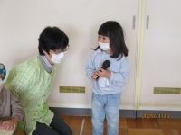 インタビューの写真です。