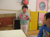 誕生児の写真です。