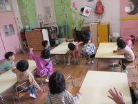 誕生会の写真です。