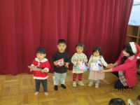 誕生児の写真です。