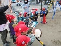 うさぎ組応援団の写真