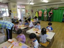 写真：3歳参観2