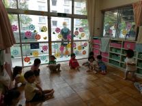 写真：2歳参観2