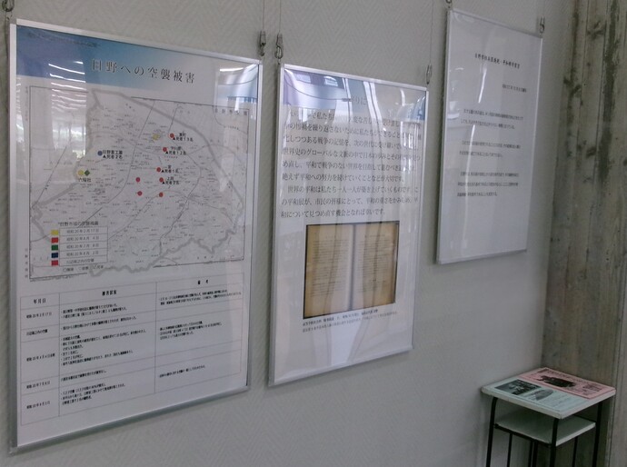 写真3：パネル展示の様子