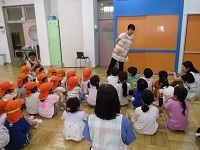 写真：事前指導の様子1