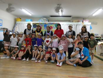 写真：5歳児集合