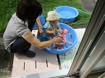 写真：水あそび1