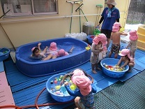 写真：水あそび2